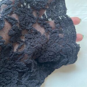 Lace Sleeve Cropped Cardigan